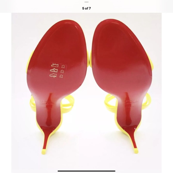 Christian Louboutin Loubigirl 85mm Nappa Leather SandalsEUR 39 - Picture 5 of 5
